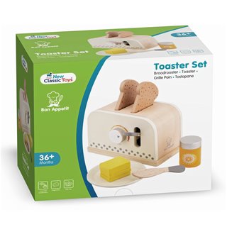 New Classic Toys - Toaster - Set - White